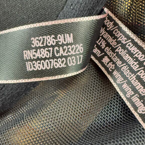 Victoria's Secret Very Sexy Bra Size 36C Pushup Padded Lace Overlay Mesh - Picture 6 of 9